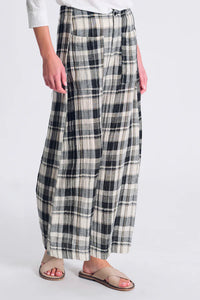 Thumbnail for Textural Check Pant — Transit — Debs Boutique