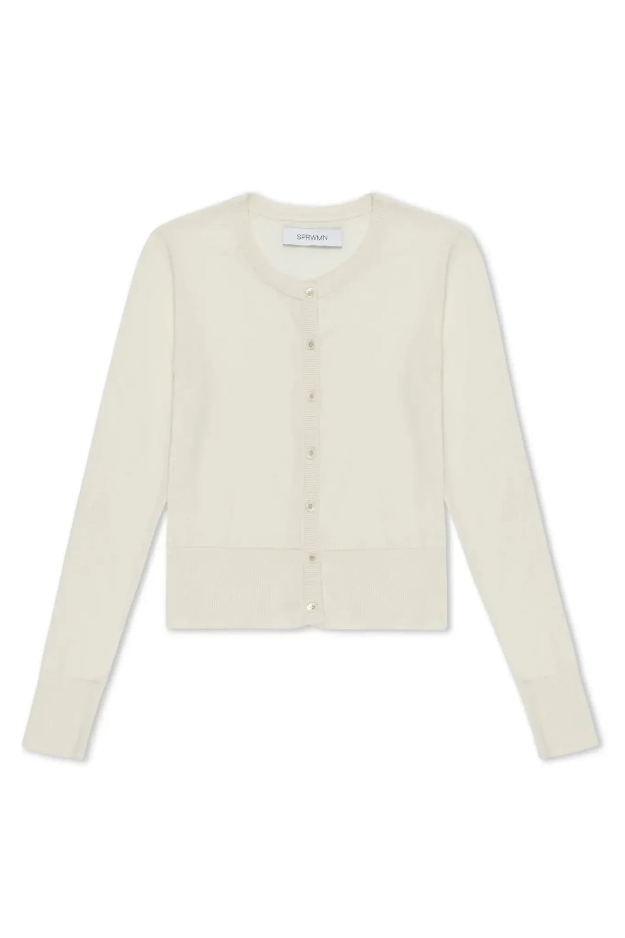 Baby Cardigan Chalk-SWEATERS & CARDIGANS-SPWMN-Debs Boutique
