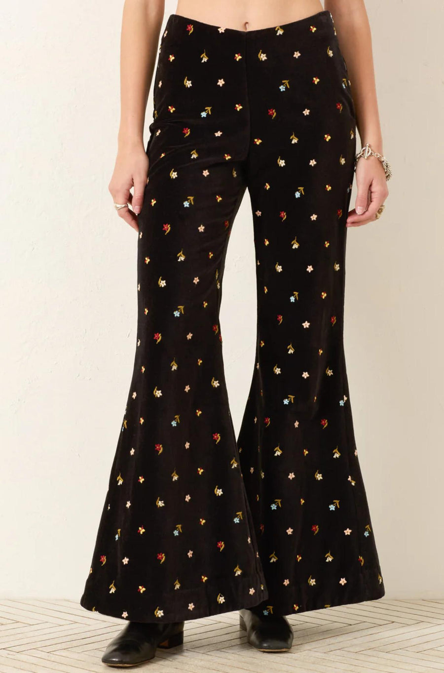 Charlie Onyx Bouquet Pant-Pants-ALIX OF BOHEMIA-Debs Boutique