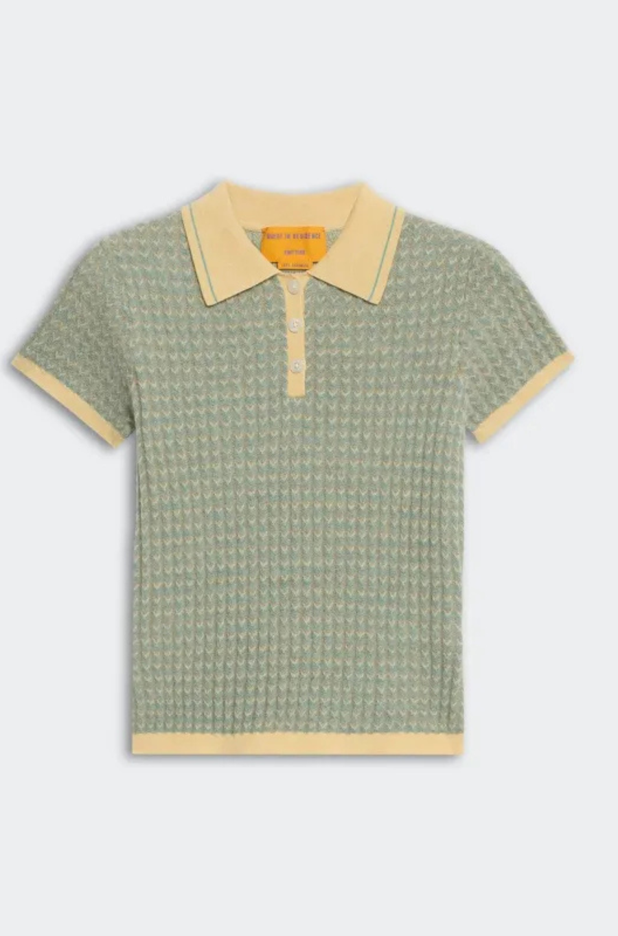 Chevron Shrunken Polo
