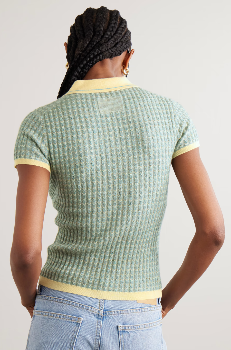 Chevron Shrunken Polo