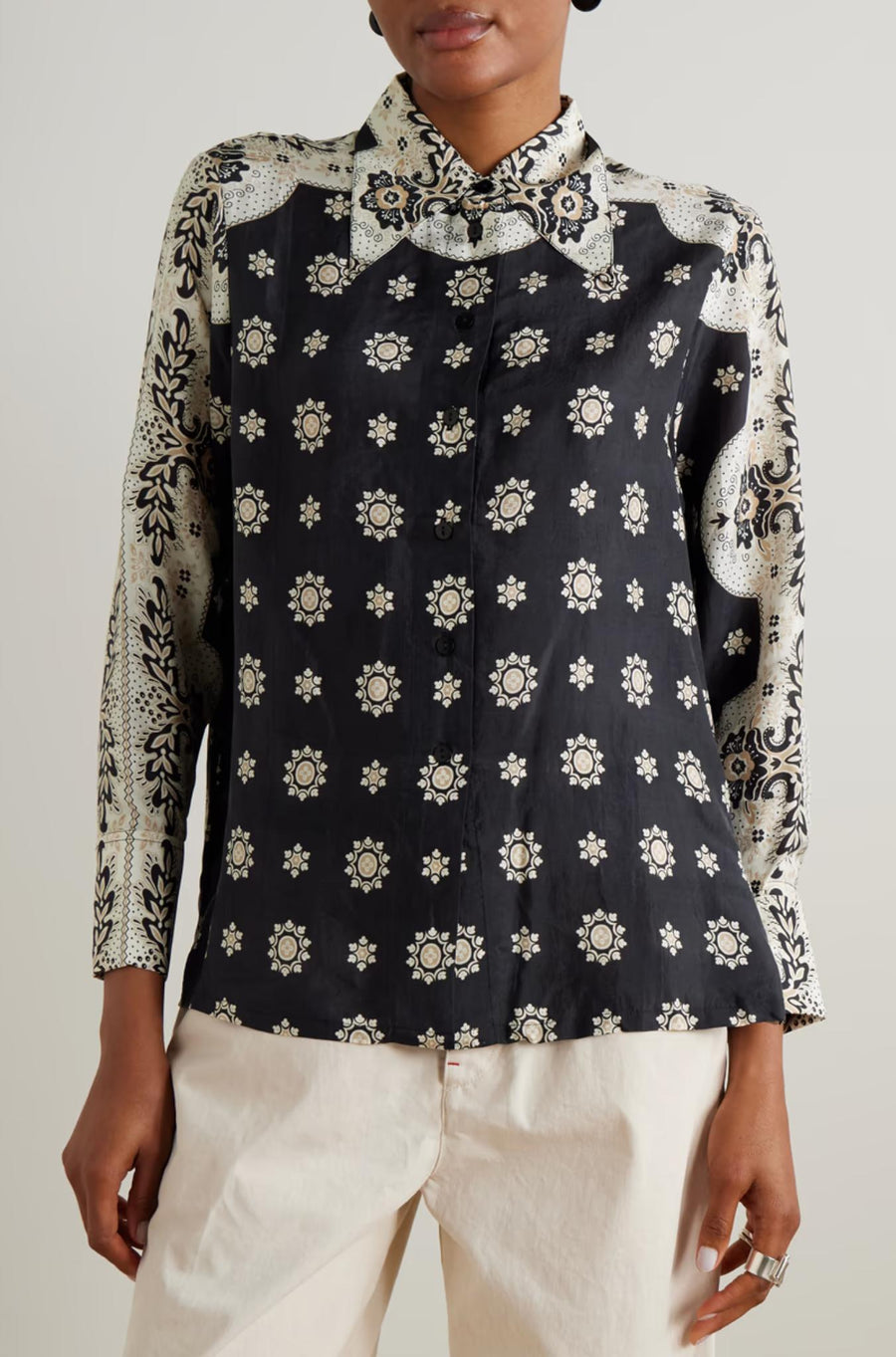 Dana Bronco Bandana Shirt-Tops-ALIX OF BOHEMIA-Debs Boutique