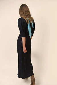 Thumbnail for Zadie Dress Leaf Heart Black-Dress-Rixo-Debs Boutique