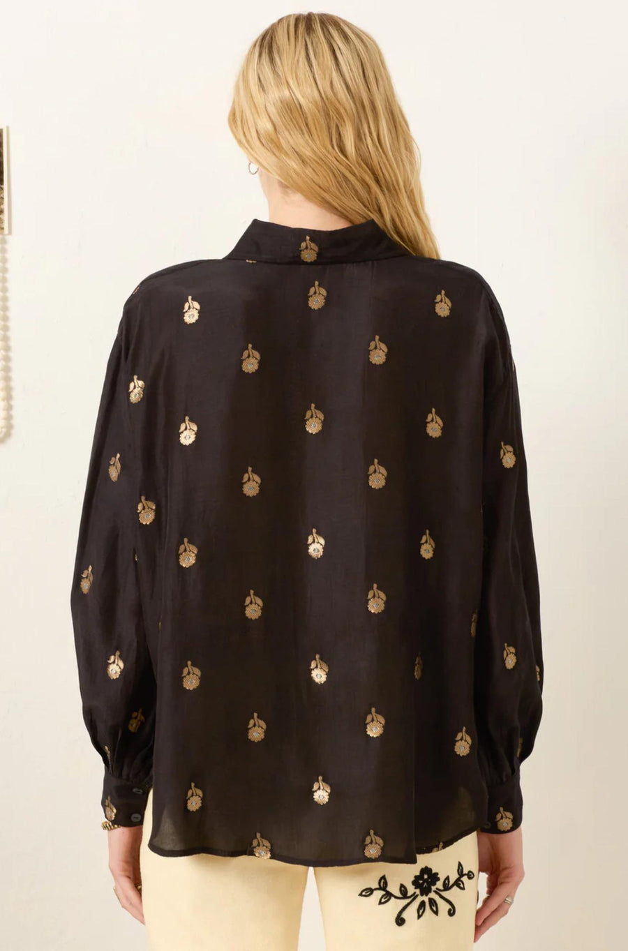 Emery Shadow Bamboo Shirt-Tops-ALIX OF BOHEMIA-Debs Boutique