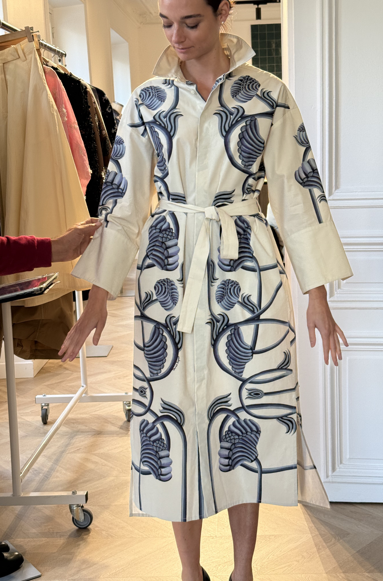 Engineered Shirt Dress