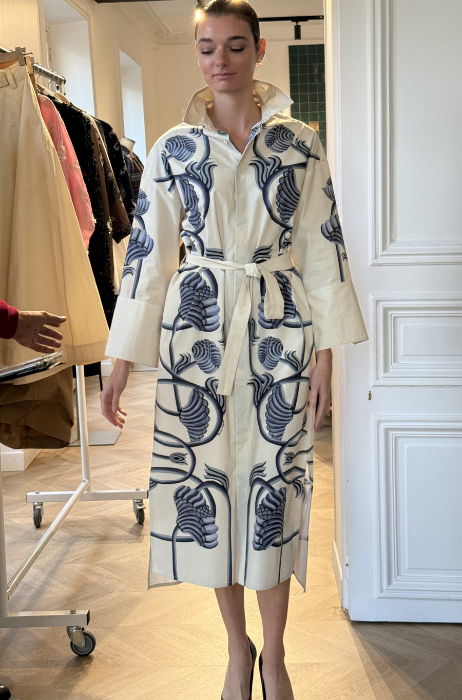 Engineered Shirt Dress
