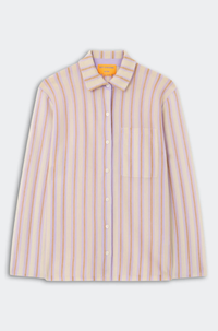 Thumbnail for Fine Stripe Showtime Shirt Clear Sky