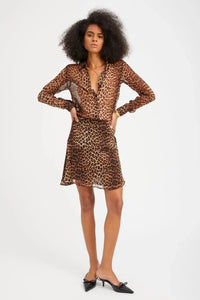 Thumbnail for Fitted Button Up Jaguar-Tops-SPWMN-Debs Boutique