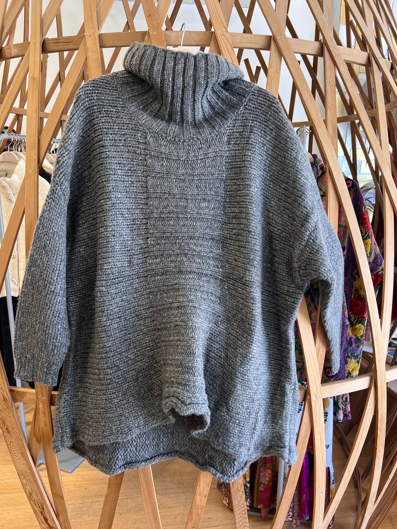 389 Pullover Wool Dark Grey Melange-Pullover-Kristensen du Nord-Debs Boutique