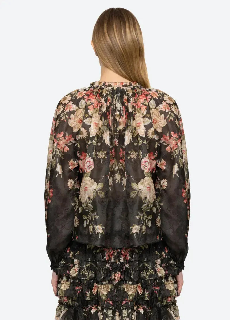 Jolie Print Top-Top-Sea New York-Debs Boutique