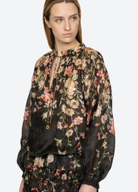 Thumbnail for Jolie Print Top-Top-Sea New York-Debs Boutique