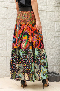 Thumbnail for Nicole Skirt in Delhi Rose-Skirt-La Prestic Ouiston-Debs Boutique