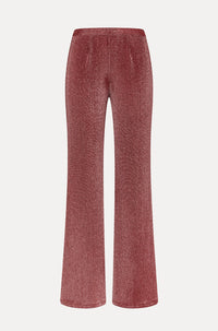 Thumbnail for Lurex Jersey Plare Pants Bronze-Pants-Forte_Forte-Debs Boutique