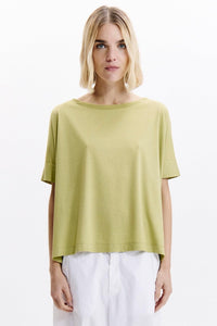 Thumbnail for Lyocell Tee M221 Lime-Tops-Transit-Debs Boutique