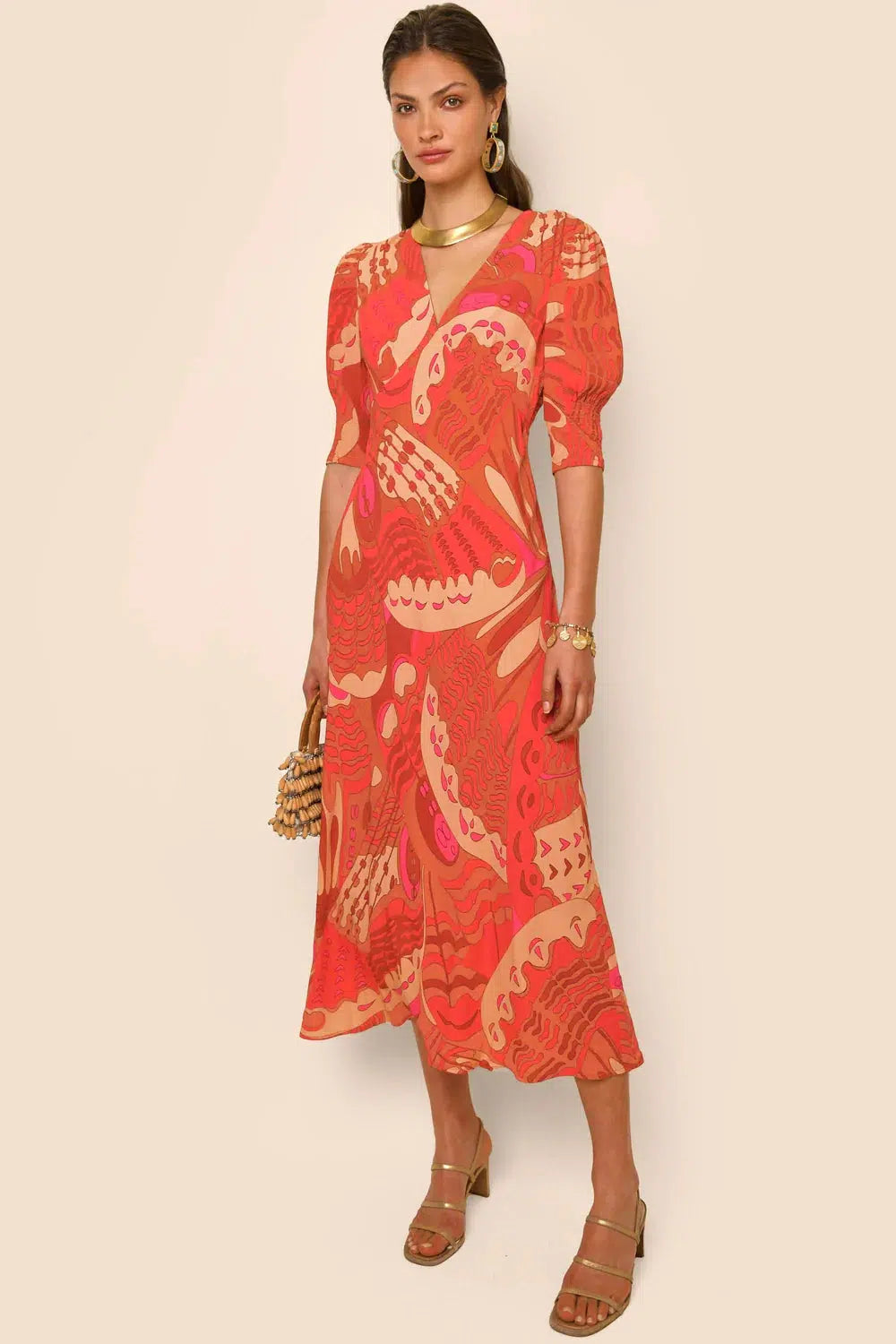 Zadie Dress Butterfly Red-Dress-Rixo-Debs Boutique