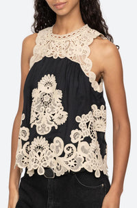 Thumbnail for Medina Lace Tank Top-Top-Sea New York-Debs Boutique