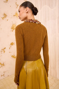 Thumbnail for Margaux Embroidered Cashmere Cardigan-SWEATERS & CARDIGANS-Ulla Johnson-Debs Boutique