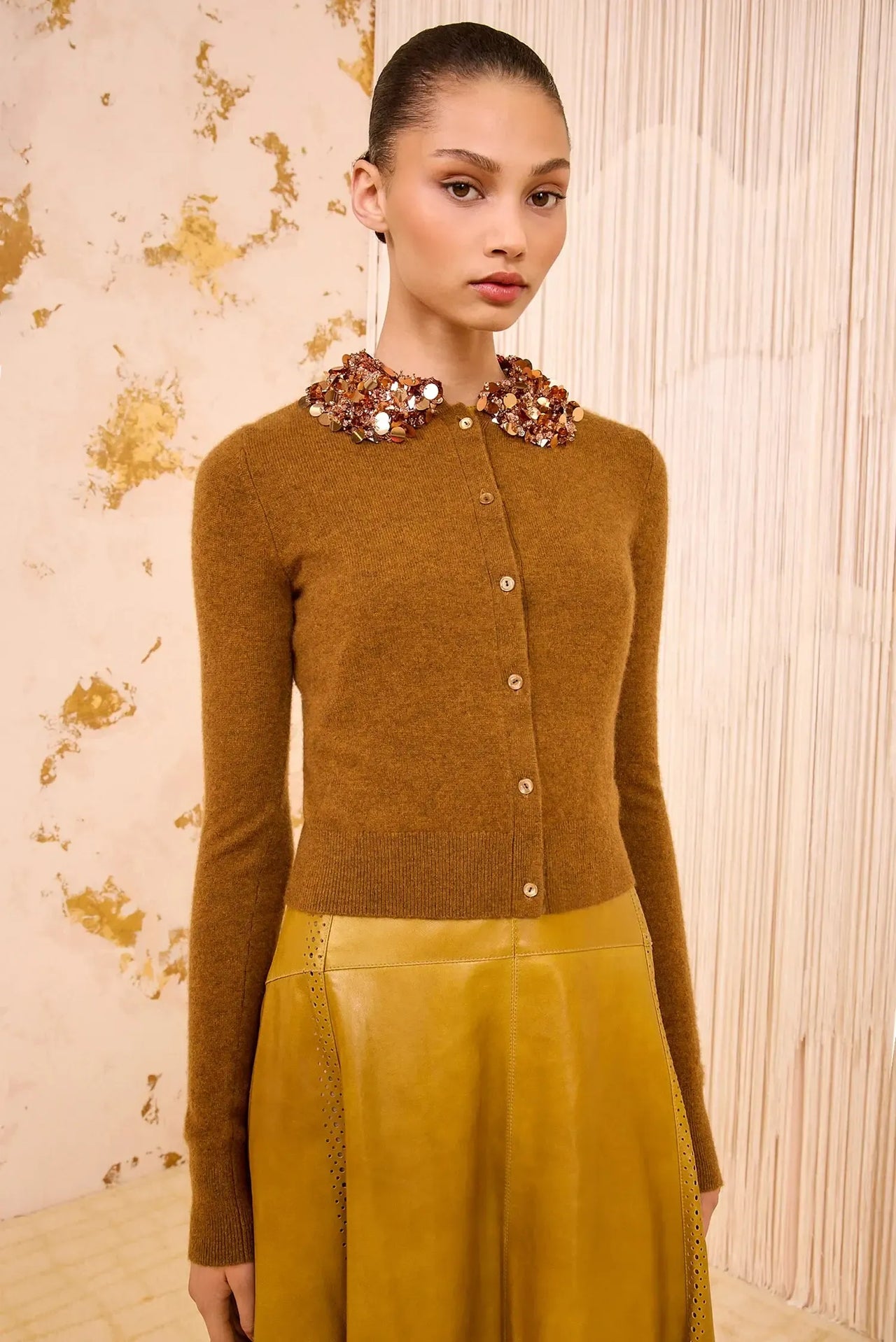 Margaux Embroidered Cashmere Cardigan-SWEATERS & CARDIGANS-Ulla Johnson-Debs Boutique