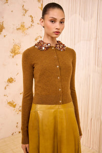 Thumbnail for Margaux Embroidered Cashmere Cardigan-SWEATERS & CARDIGANS-Ulla Johnson-Debs Boutique