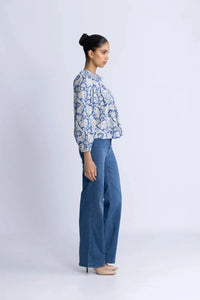 Thumbnail for Brea Long Sleeve Blouse-Tops-Ulla Johnson-Debs Boutique