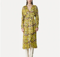 Thumbnail for NOTHERN LIGHT PRINT SATIN DRESS-Dress-Forte_Forte-Debs Boutique