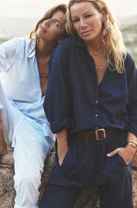 Thumbnail for Navy Beau Shirt-Tops-Xirena-Debs Boutique