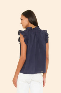 Thumbnail for Navy Bex Top-TOPS-Xirena-Debs Boutique