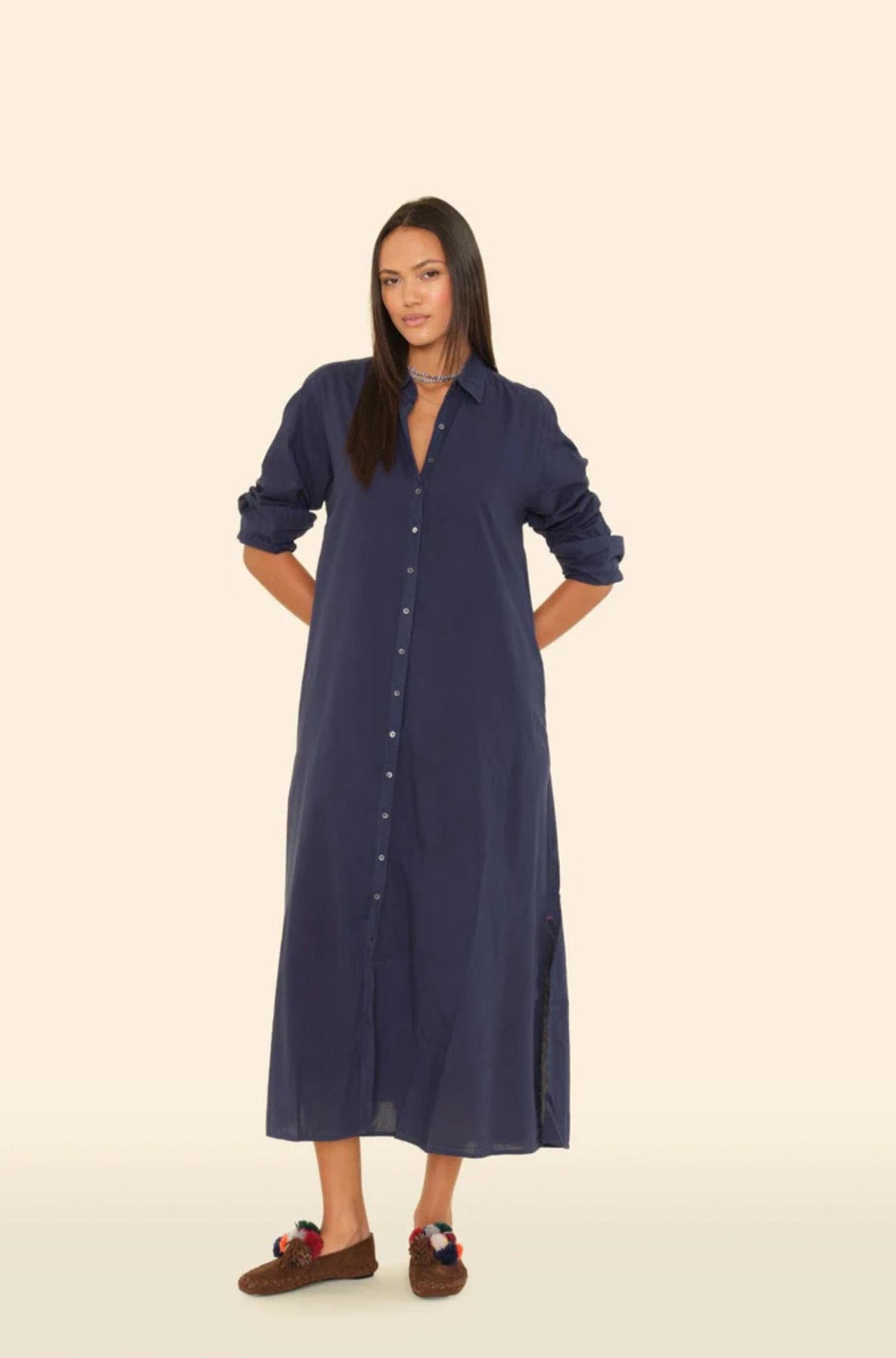 Navy Boden Dress-Dresses-Xirena-Debs Boutique