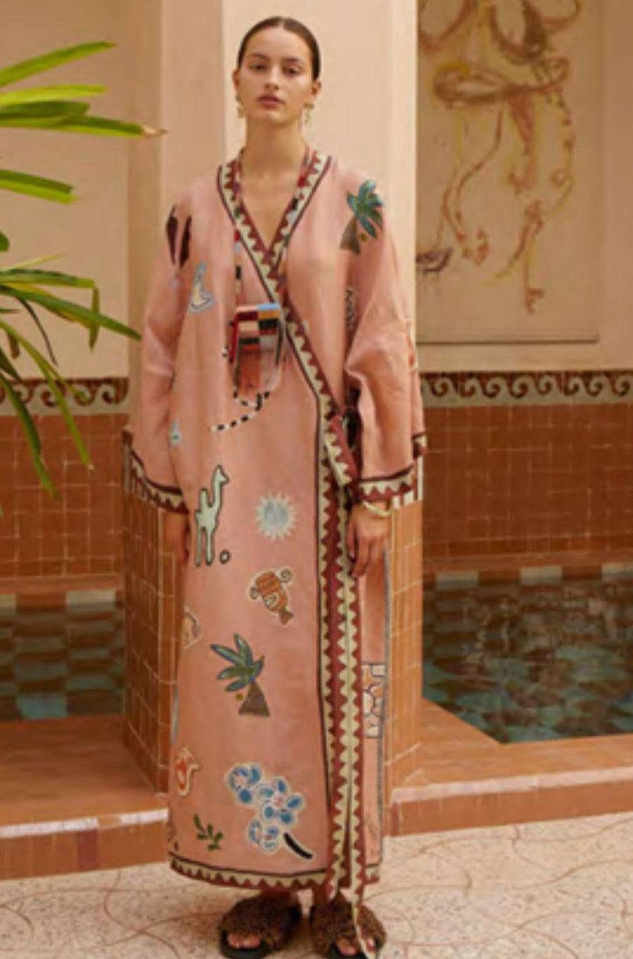 Laurence Wrap Midi Dress-Dress-Alemais-Debs Boutique