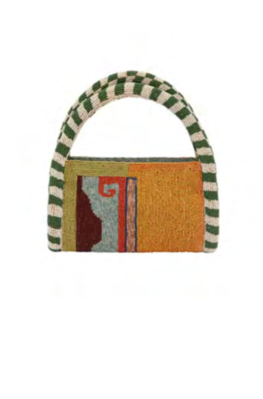 Desert Beaded Mini Barrel Bag-Accessories-Alemais-Debs Boutique