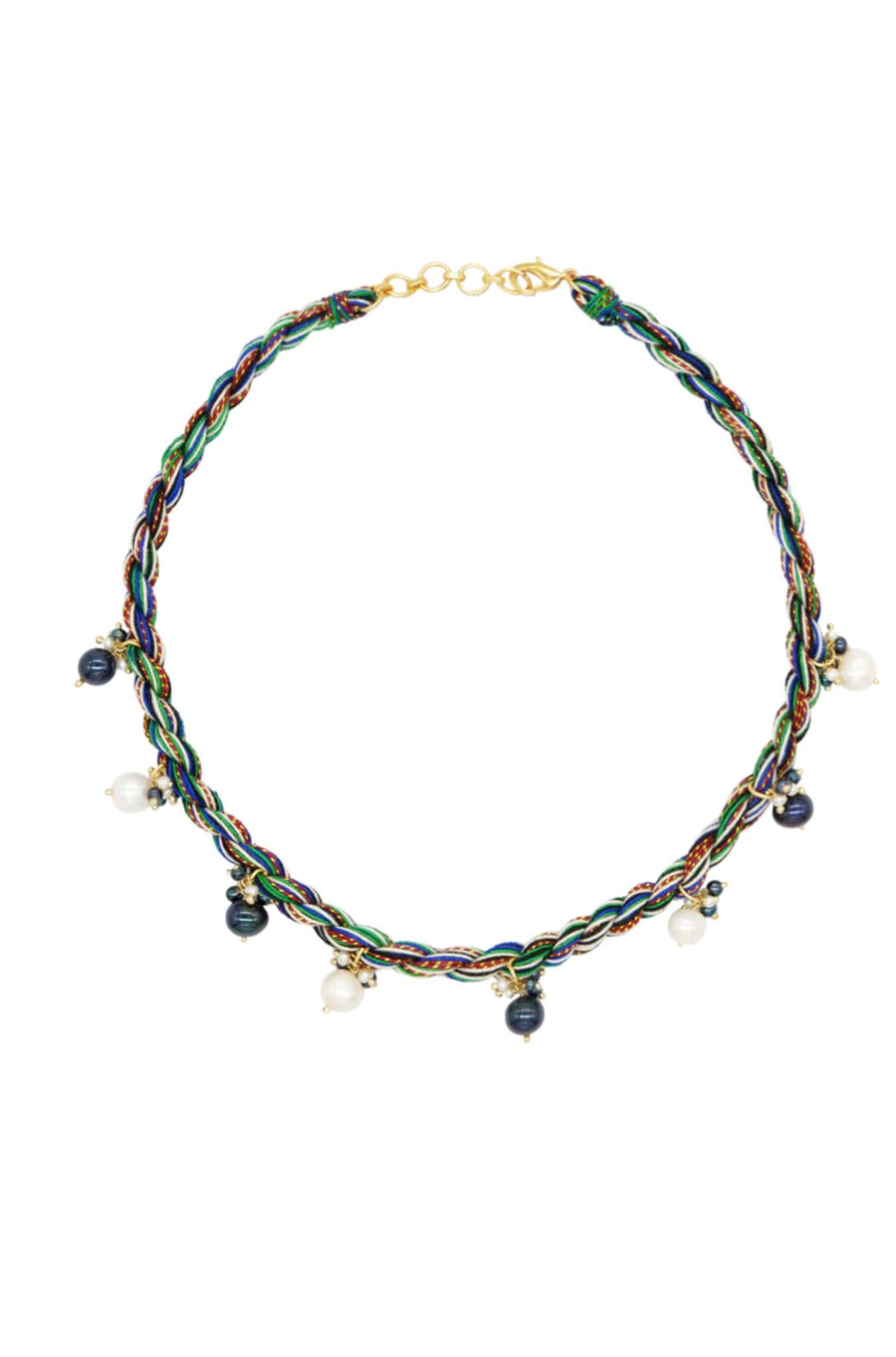 Pearl Jam Necklace - B & W-ACCESSORIES-Monoki-Debs Boutique