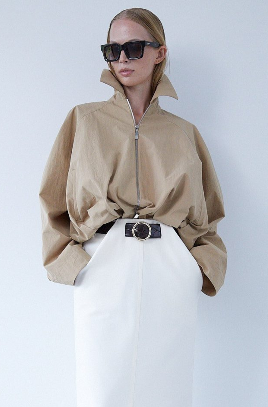 Dry Cotton Blouson Jacket