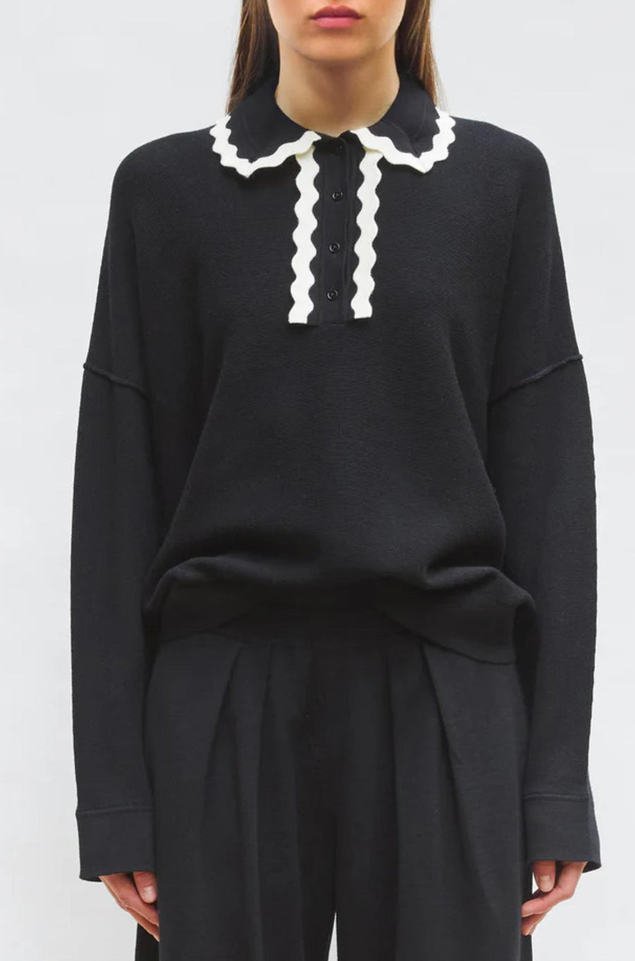 Duchesse Knit Top-TOPS-Molli-Debs Boutique