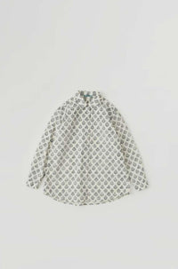 Thumbnail for Regular Shirt Mono Flowers-Tops-AODRESS-Debs Boutique