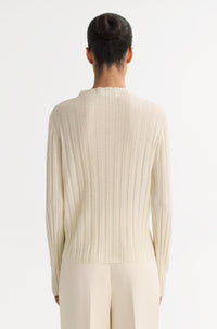 Thumbnail for Ribbed Top Bone-Sweaters & Cardigans-Soft Goat-Debs Boutique