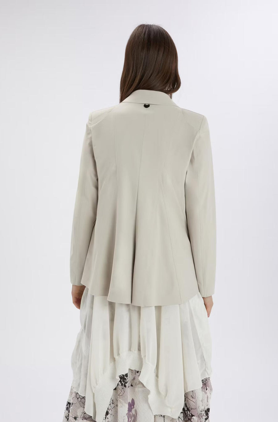 Roccoco Jacket Light Grey-JACKETS & OUTERWEAR-HIGH-Debs Boutique