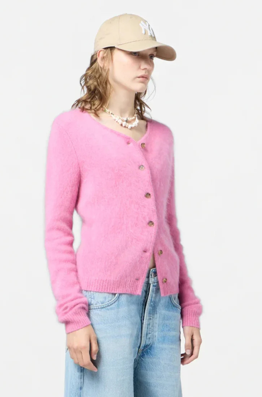 Rose Grizzly Cardigan