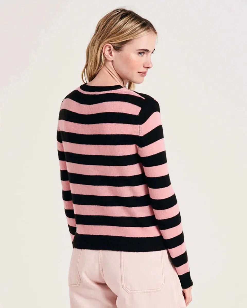 Stripe Crew Sweater V6-Sweater-Jumper1234-Debs Boutique