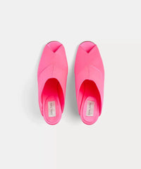 Thumbnail for Satin Wedge Sabot-Shoes & Sandals-Forte_Forte-Debs Boutique