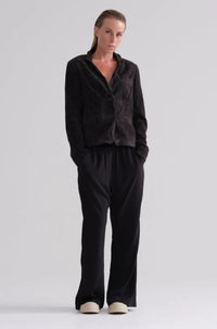 Thumbnail for Silk Satin Flaired Pants-Pants-Kristensen Du Nord-Debs Boutique