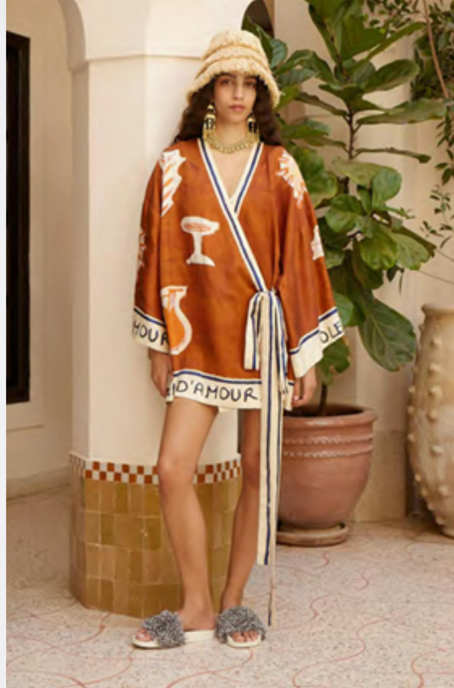 Soleil D'Amour Wrap Mini Dress-Dress-Alemais-Debs Boutique