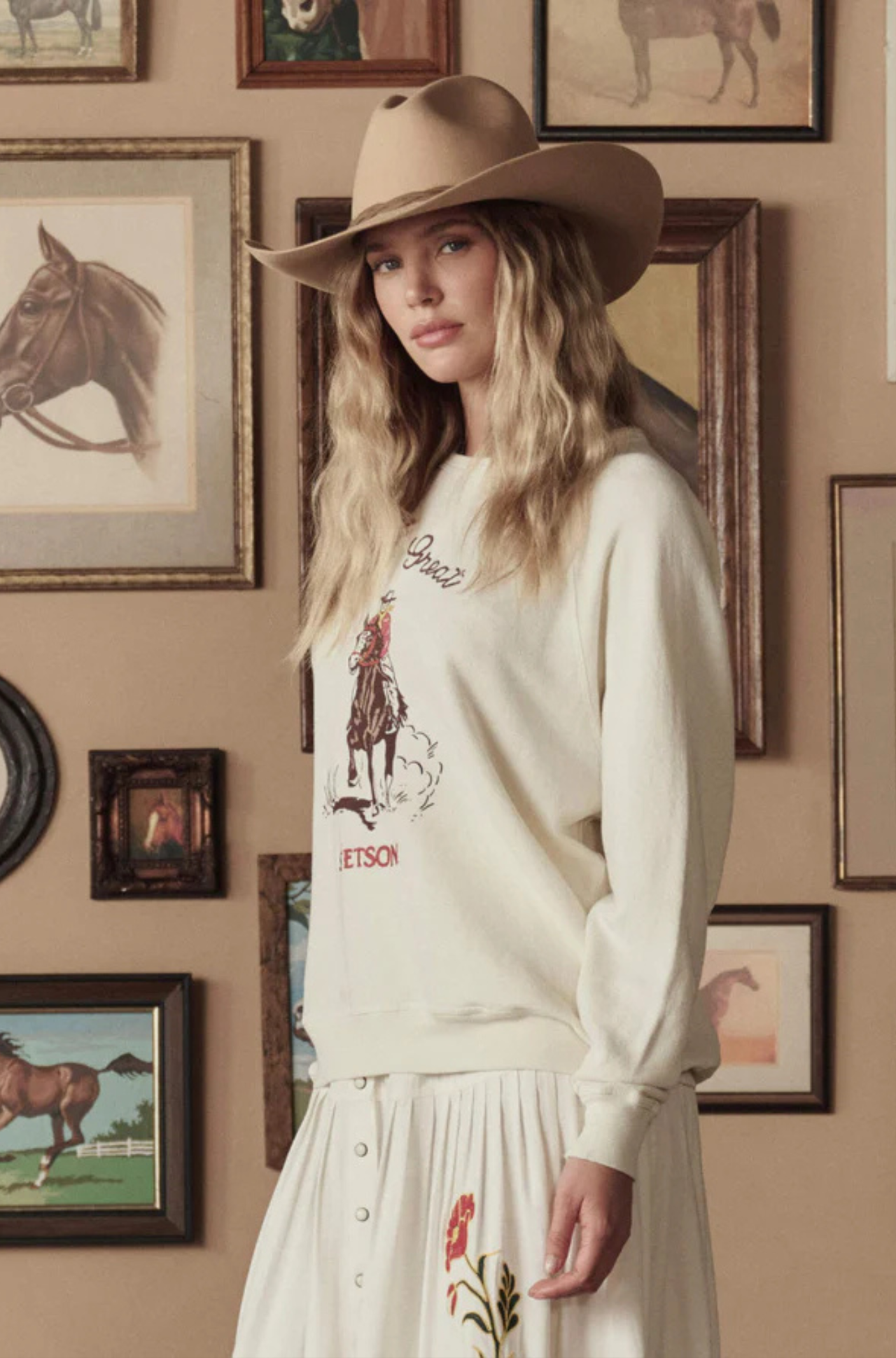 The College Sweatshirt Stetson Graphic