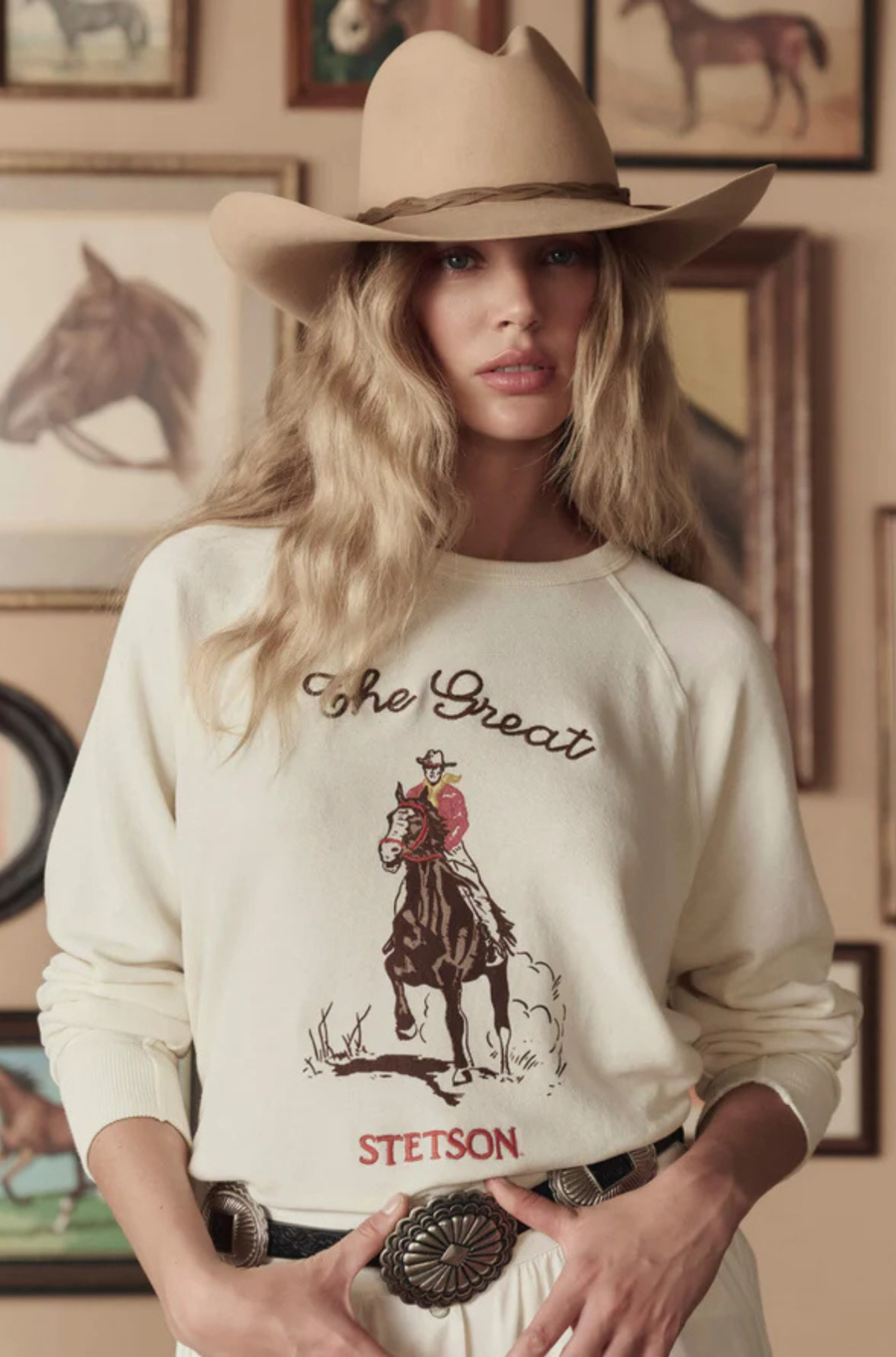 The College Sweatshirt Stetson Graphic