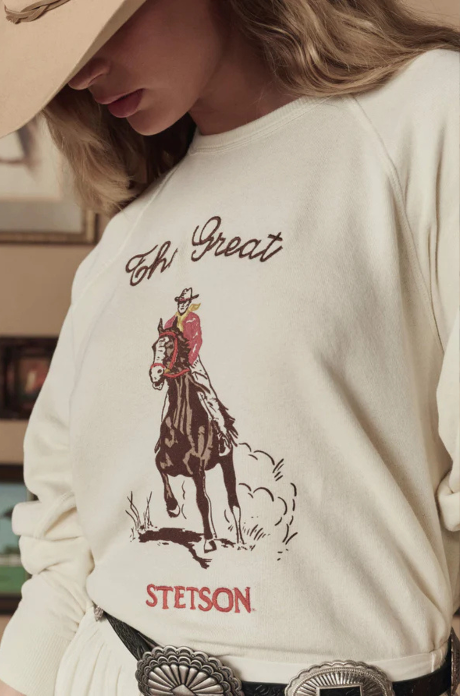 The College Sweatshirt Stetson Graphic