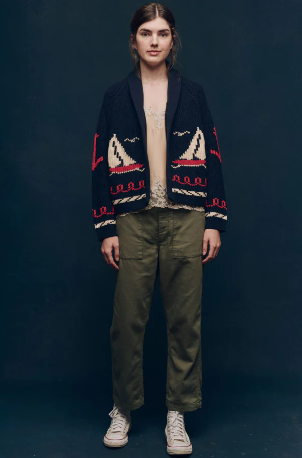 The Sailboat Lodge Cardigan