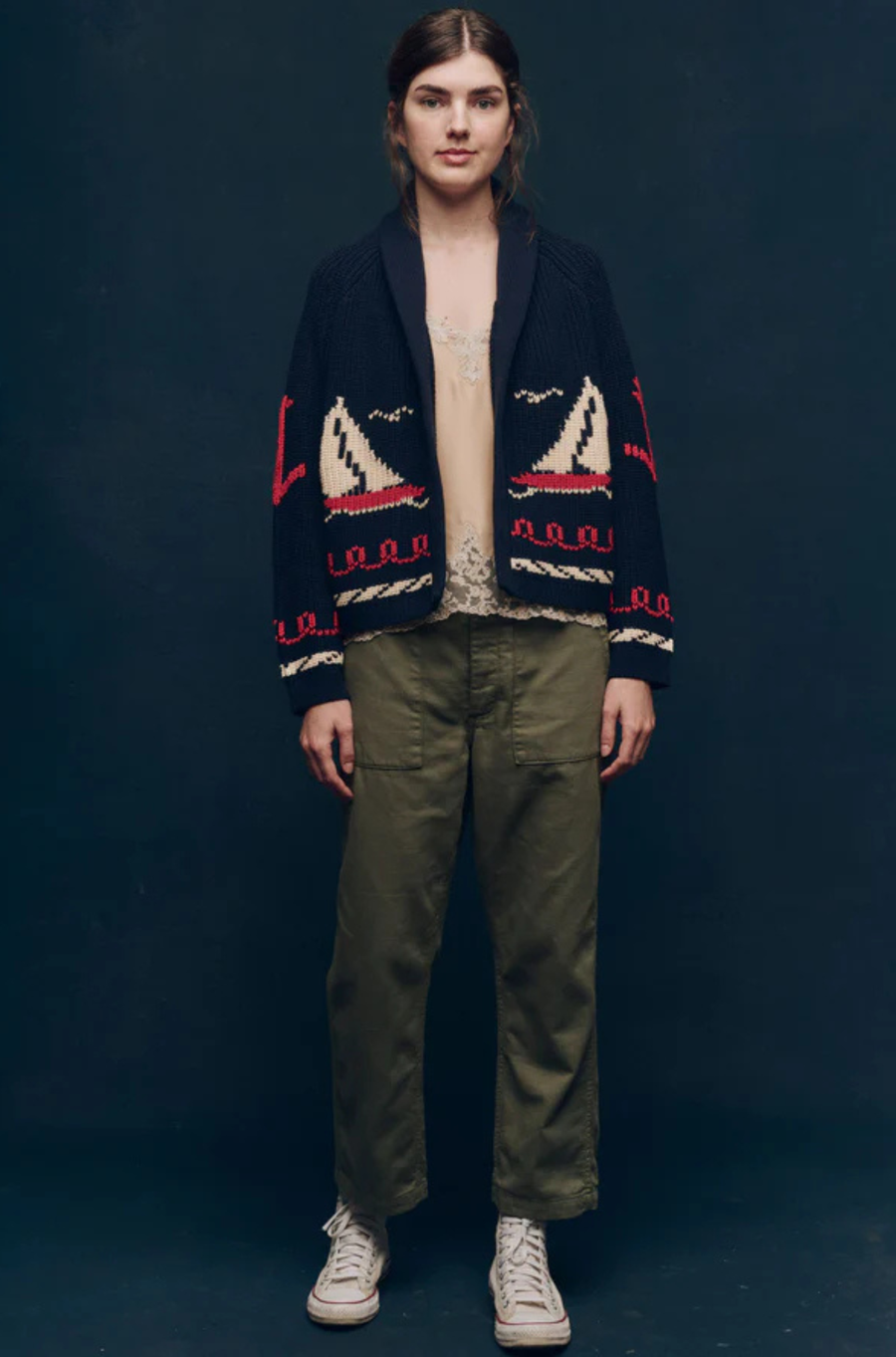 The Sailboat Lodge Cardigan