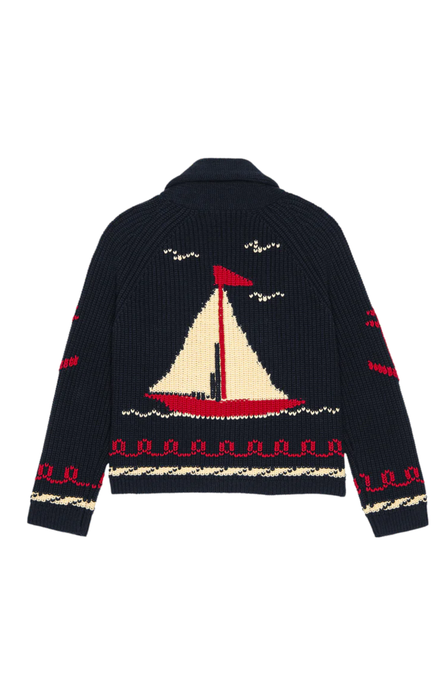 The Sailboat Lodge Cardigan