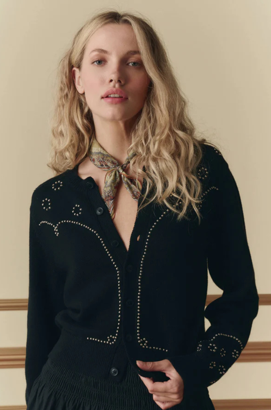 The Studded Cardigan