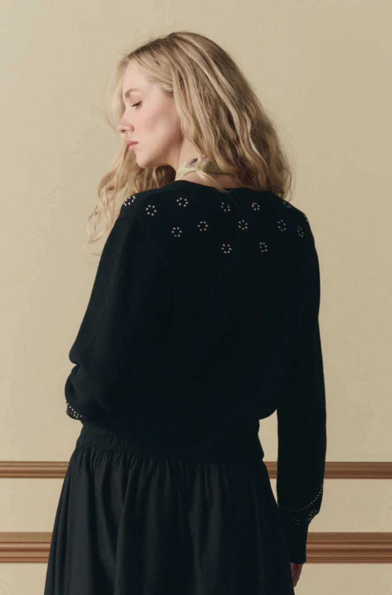 The Studded Cardigan