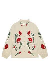 Thumbnail for The Western Embroidered Commodore Jacket